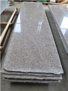 China Bain Brook Brown G664 Granite,Luoyuan Violet Pink Granite G664 Polished Small Slabs,G664 Pink Red Granite Steps Stairs Risers