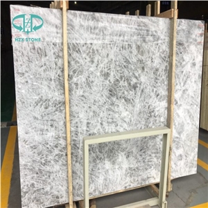 Drana White Marble,Silver Fox Marble,Translucent Silver Fox Marble Tile&Slab, China Grey Marble Slab