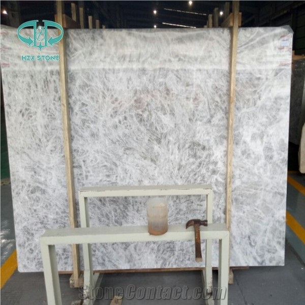 Drana White Marble,Silver Fox Marble,Translucent Silver Fox Marble Tile&Slab, China Grey Marble Slab