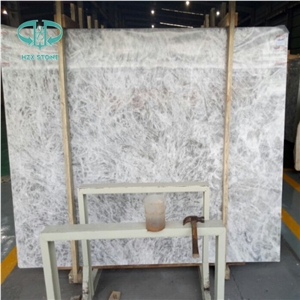 Drana White Marble,Silver Fox Marble,Translucent Silver Fox Marble Tile&Slab, China Grey Marble Slab