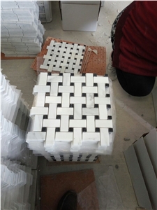 Eastern White Marble Mosaic Tile,Oriental White Marble Mosaic,Dynasty White Marble Mosaic ,Polished Mosaic Pattern and Tiles,China White Marble Mosaic Tiles and Pattern for Wall & Floor Covering