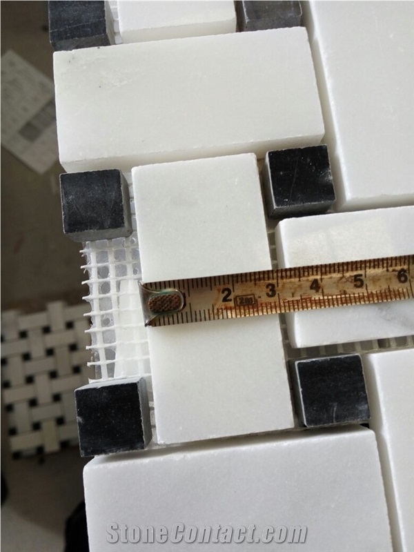 Eastern White Marble Mosaic Tile,Oriental White Marble Mosaic,Dynasty White Marble Mosaic ,Polished Mosaic Pattern and Tiles,China White Marble Mosaic Tiles and Pattern for Wall & Floor Covering