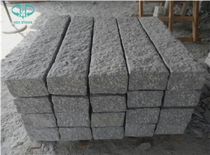 G603 Grey Granite Road Kerbs,Curbs,Garden Fence,Gate Columns,Gate Pillars,Palisade, Rough-Picked,Pineapple