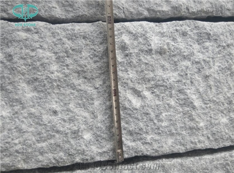 G603 Grey Granite Road Kerbs Rough-Picked,Pineapple,Flamed
