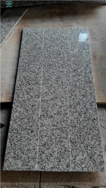 G603 Light Grey Granite Steps & Risers,Stairs & Risers,Polished,Honed and Flamed
