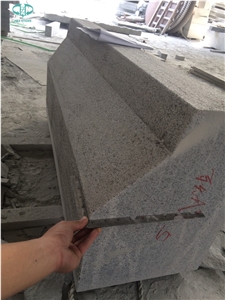 G654 Padang Dark Ballentine Grey Granite Road Transition Kerbs, Vehicle Barrier,Kerbstones,Curbstone,Road Kerb Stone