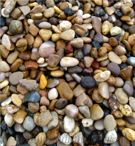Polished Colorful Pebbles,Mixed Pebble Stone,River Stone