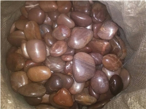 Polished Red Pebbles,Pebblestone,River Stone