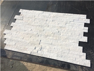 Quartzite Stacked Stone Tiles, Natural Quartzite Stone, White Quartzite Cultured Stone, Quartzite Cultural Stone, Quartzite Stacked Stone