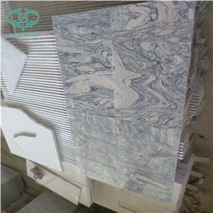 Silver Waves Granite Wall Tiles, China Juparana Floor Tile, Desert Gold Granite Tiles, Desert Flower