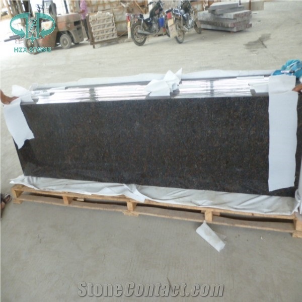 Tan Brown Bathroom Countertops, Brown Granite Vanity Tops,Custom Vanity Tops