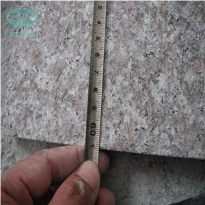 Very Cheap Chinese Red Granite, G687 Cherry Pink, Peach Blossom Red / Floor Covering Tiles / Wall Cladding Tiles
