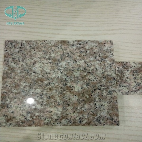 Very Cheap Chinese Red Granite, G687 Cherry Pink, Peach Blossom Red / Floor Covering Tiles / Wall Cladding Tiles