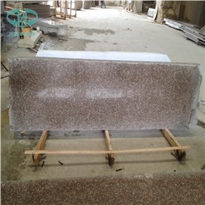 Very Cheap Chinese Red Granite, G687 Cherry Pink, Peach Blossom Red / Floor Covering Tiles / Wall Cladding Tiles