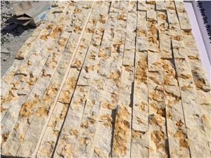 Egyptian Beige Brick Mosaic Tile Split Finish Mosaic Tile for Walling