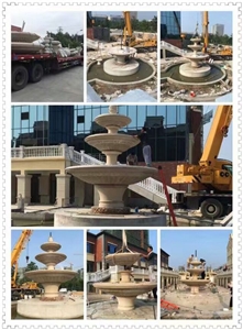 Popular Style Granite Garden Fountain Popular Style Granite Garden Fountain
