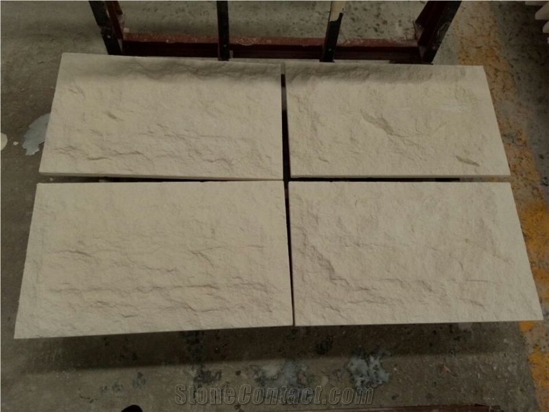Limestone Split Face and Mushroom Finished for Walling