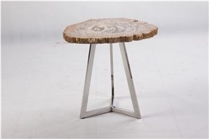 Petrified Wood Side Table Petrified Wood Side Table