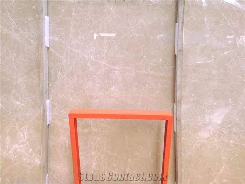 Crema Victoran Beige Marble Blocks, Beige Marble Block Turkey, Da Vinci Beige Marble Raw Block