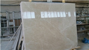 Crema Victorian Beige Marble Slabs, Beige Marble Polished Tiles Turkey, Da Vinci Biege Marble