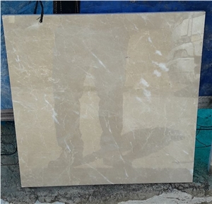 Crema Victorian Beige Marble Slabs, Beige Marble Polished Tiles Turkey, Da Vinci Biege Marble