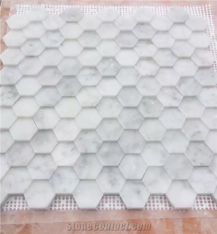 China Wihte Marble Mosaic Tiles Mosaic Floor Stone