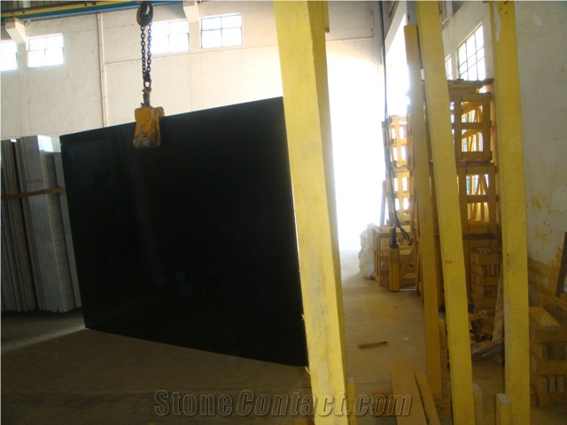 Fujian Black Granite Slabs & Tiles, China Black Granite