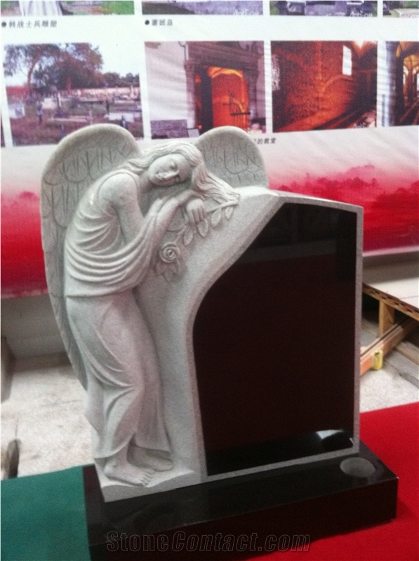 American Style Black Granite Monument
