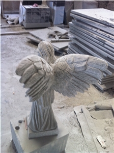 Angle Sculpture, G603 Grey Granite Sculpture & Statue Angle Sculpture, G603 Grey Granite Sculpture & Statue