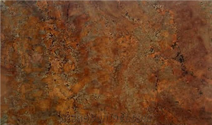 Bordeaux Fuji Red Granite Slabs