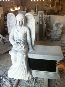 Custom Monument American Style Angel Monument Tombstone Custom Monument American Style Angel Monument Tombstone