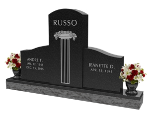 Custom Upright Monument Tombstone