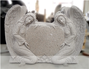 Double Angle Western Style Monumen,Tombstone