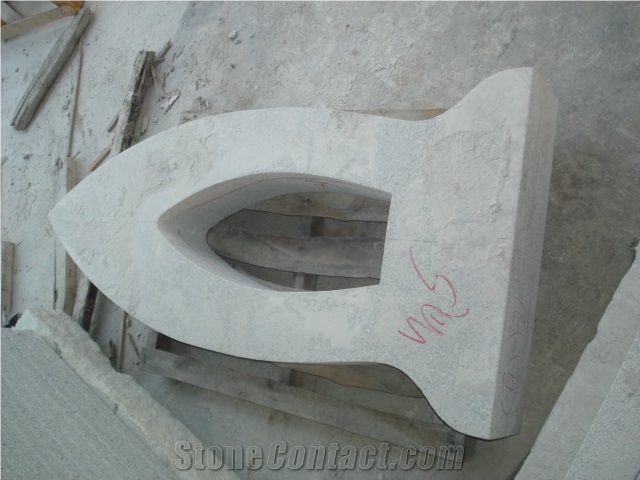 G603 Granite Grass Monument Grey Tombstone