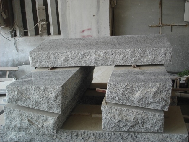 G603 Granite Slant Grave Monument Grey Monument