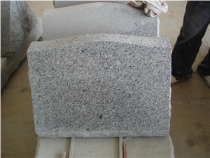 G603 Granite Slant Grave Monument Grey Monument