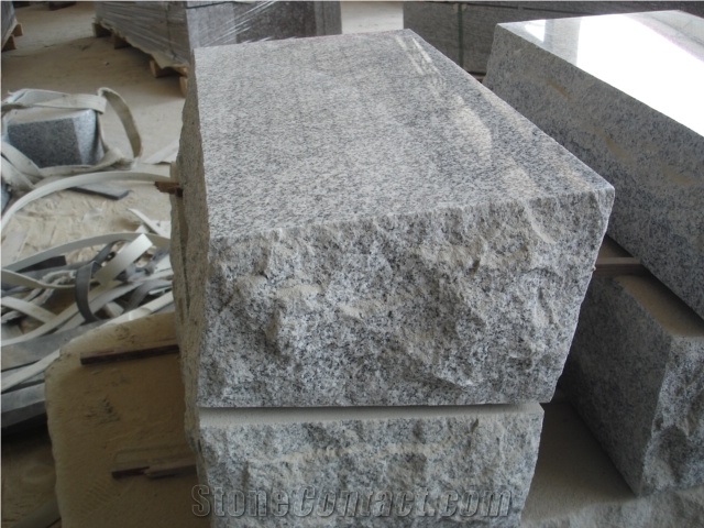 G603 Granite Slant Grave Monument Grey Monument