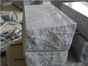 G603 Granite Slant Grave Monument Grey Monument