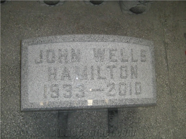 G603 Grey Granite Monument & Tombstone