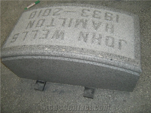 G603 Grey Granite Monument & Tombstone