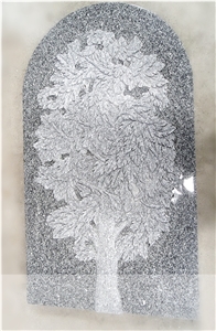 G603 Grey Granite Stone Carve Monument