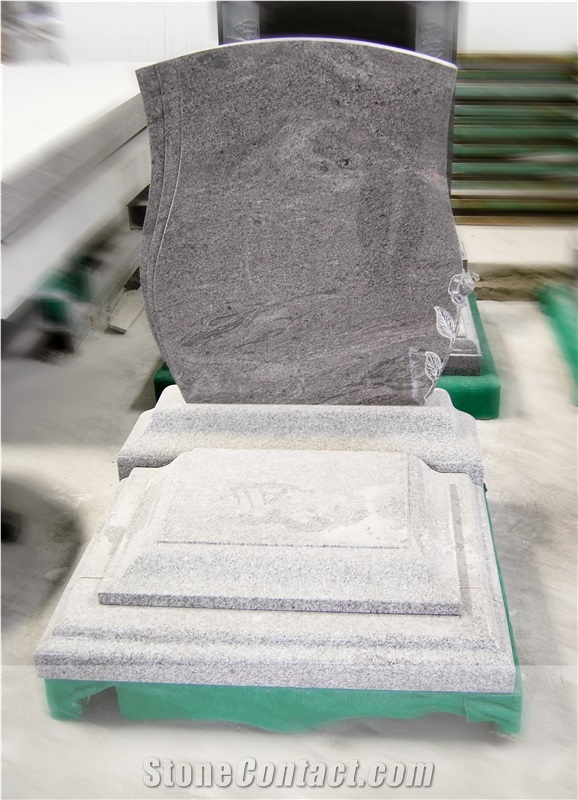 G603 Grey Granite Western Style Monuments