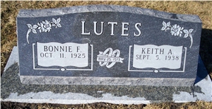 Grey Granite Bevels Slant Stone Headstones Grey Granite Bevels Slant Stone Headstones