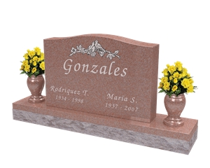 Indian Red Monument Western Style Tombstones Indian Red Monument Western Style Tombstones