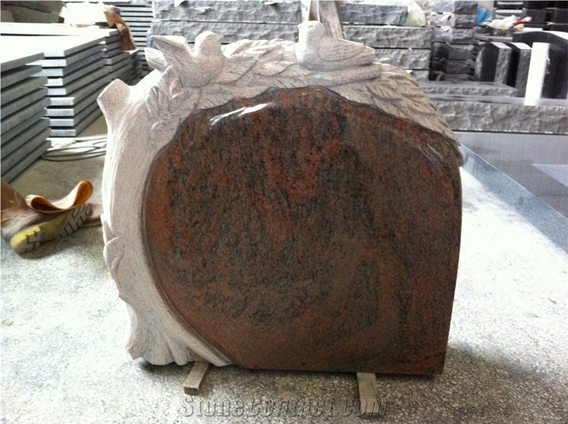 Round Monument Tombstone
