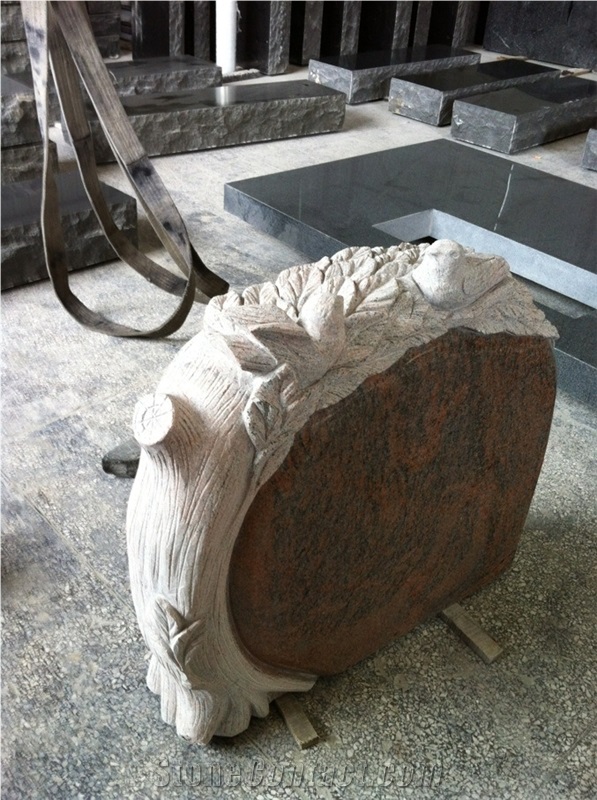 Round Monument Tombstone