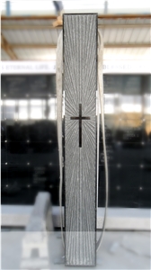 Shanxi Black Granite Cross Monument