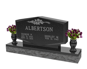 Shanxi Black Granite Monument Tombstone