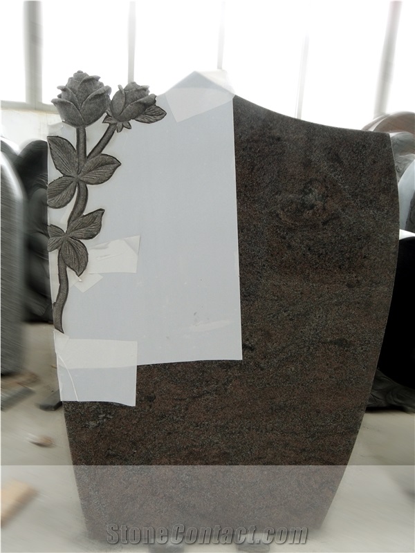 Simple Shape Upright Monument Tombstone