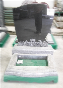 Western Style Tombstones Upright Monuments